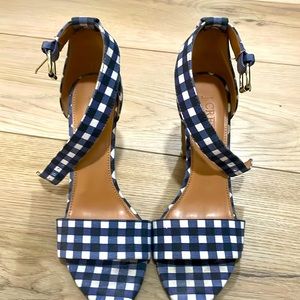 J.Crew Gingham pumps